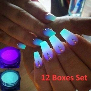 ❣️💅🏽 12 Colors Glitter Nail Dust❗️❗️❗️💅🏽❣️